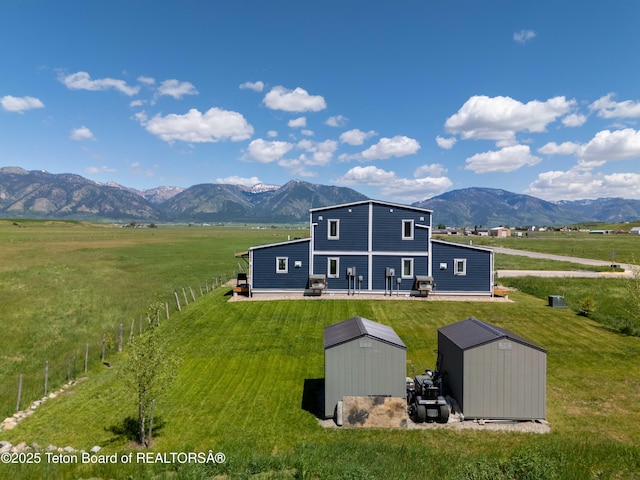 315 Meyers St, Thayne, WY 83127 - mountain view with rural landscape
