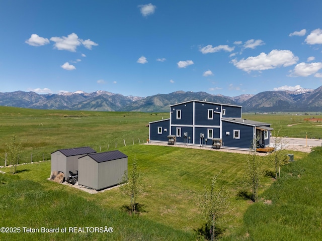 315 Meyers St, Thayne, WY 83127 - mountain view with rural landscape