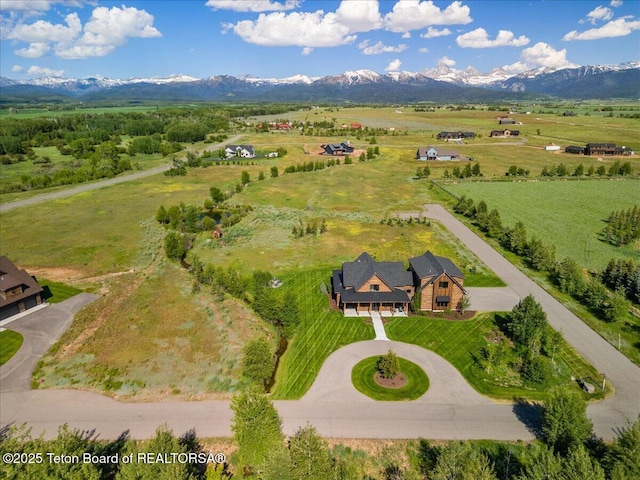 346 S Leigh Ranch Rd, Tetonia, ID 83452 - overview of rural landscape featuring mountains