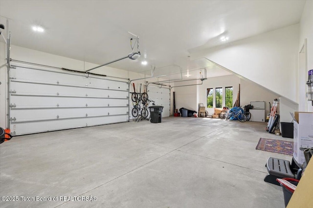 346 S Leigh Ranch Rd, Tetonia, ID 83452 - garage with a garage door opener