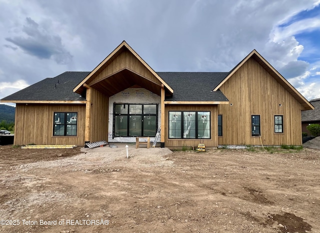7 Cold Springs Rd, Victor, ID 83455 - view of front facade with roof with shingles