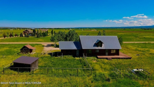 135 Butler Ln, Driggs, ID 83422 - overview of rural landscape