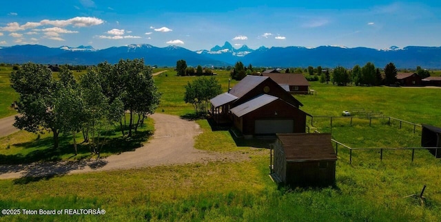 135 Butler Ln, Driggs, ID 83422 - view of mountain background featuring rural landscape