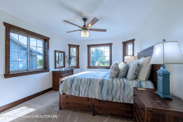 891 Paiute St, Driggs, ID 83422 - bedroom featuring carpet and ceiling fan