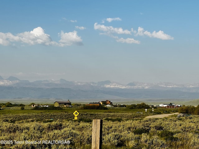 27 Chief Joseph, Daniel, WY 83115 - mountain view with rural landscape