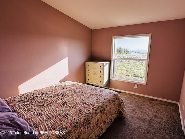 27 Chief Joseph, Daniel, WY 83115 - carpeted bedroom with vaulted ceiling and baseboards