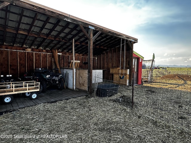 27 Chief Joseph, Daniel, WY 83115 - view of parking featuring an exterior structure