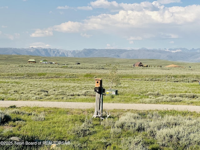 27 Chief Joseph, Daniel, WY 83115 - mountain view with rural landscape