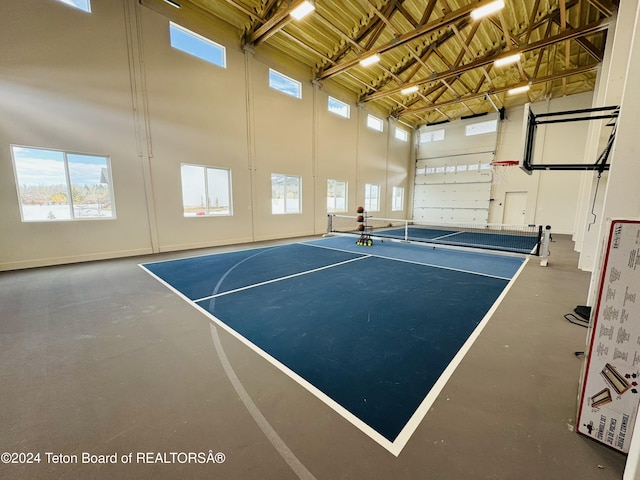 241 Cedar Creek Dr, Star Valley Ranch, WY 83127 - view of basketball court featuring community basketball court and a tennis court