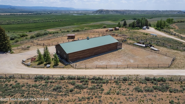 15 E Badger Trl, Pinedale, WY 82941 - overview of rural landscape with mountains