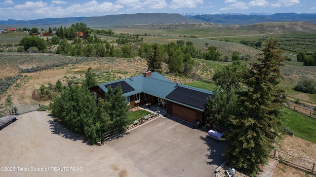 15 E Badger Trl, Pinedale, WY 82941 - overview of rural landscape with mountains
