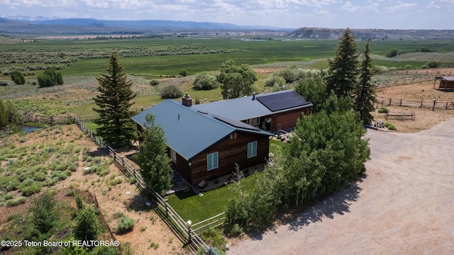 15 E Badger Trl, Pinedale, WY 82941 - aerial view of sparsely populated area featuring mountains