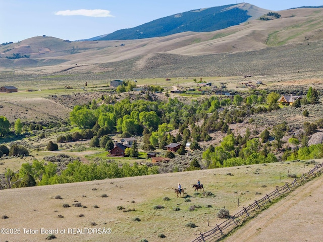 53 Schenck Ln, Dubois, WY 82513 - view of mountain background with rural landscape