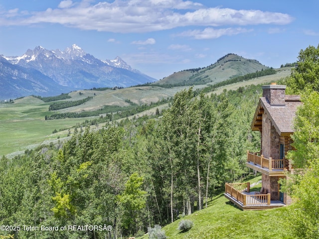 1520 N Pratt Rd, Jackson, WY 83001 - view of mountain background
