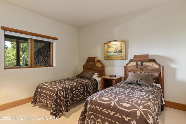 1520 N Pratt Rd, Jackson, WY 83001 - carpeted bedroom with baseboards