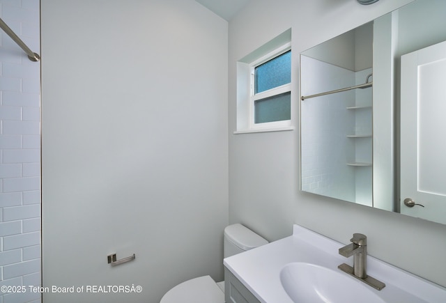 436 E Little Ave, Driggs, ID 83422 - full bathroom with vanity and a shower