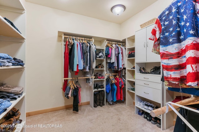 445 Aspen Ridge Trl, Alpine, WY 83128 - spacious closet featuring light carpet