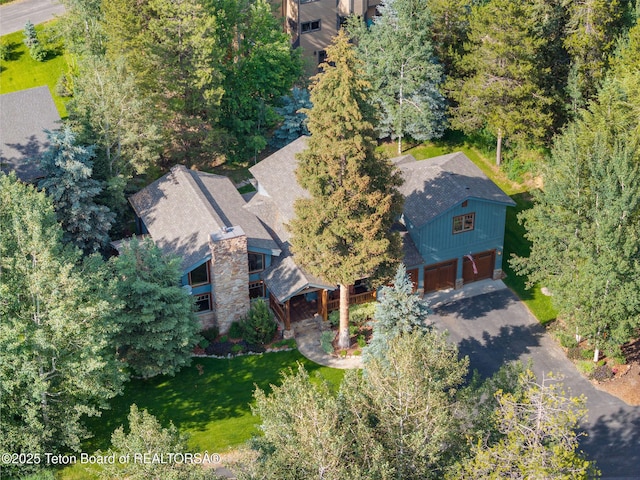 445 Aspen Ridge Trl, Alpine, WY 83128 - view of subject property