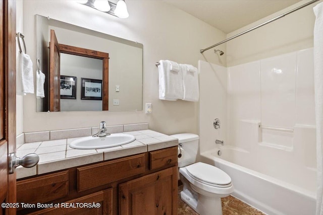 172 Brome Dr, Victor, ID 83455 - full bathroom with vanity and shower / bath combination