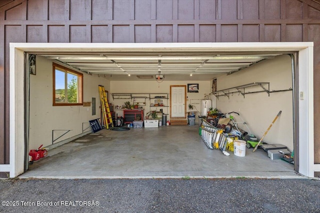 172 Brome Dr, Victor, ID 83455 - garage with a garage door opener