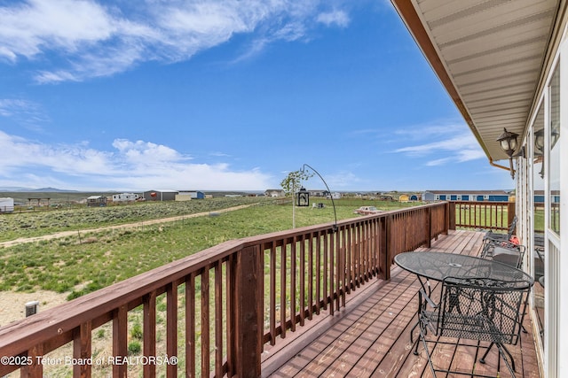 25 Neosha Trl, Boulder, WY 82923 - view of wooden deck