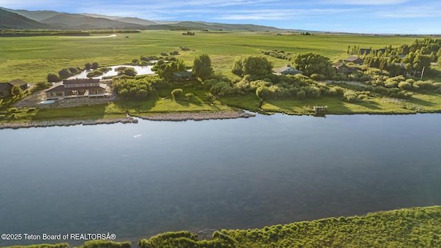 3953 Adams Rd, Driggs, ID 83422 - view of rural area featuring a water and mountain view