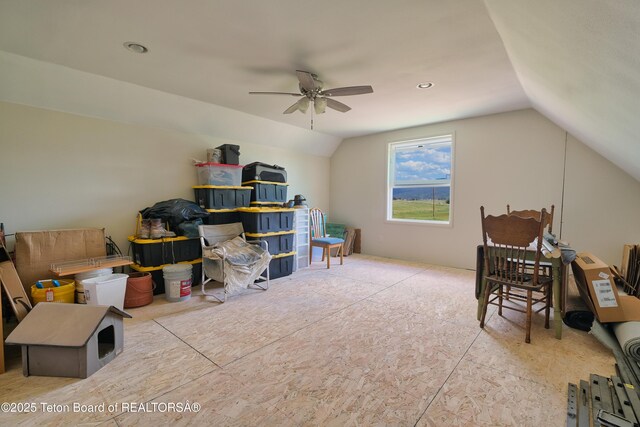 3139 Swan Valley Hwy, Swan Valley, ID 83449 - bonus room featuring lofted ceiling and a ceiling fan