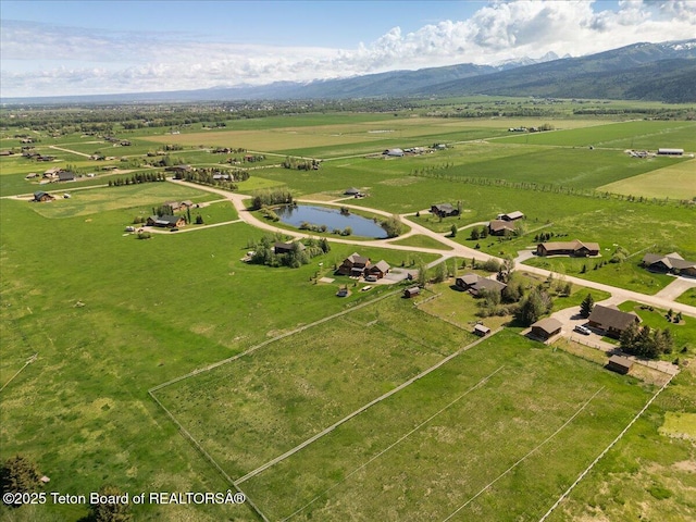 7302 Lakeside Rd, Victor, ID 83455 - aerial view of property's location featuring rural landscape
