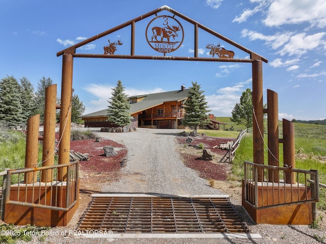1802 Dusty Trl, Auburn, WY 83111 - view of yard