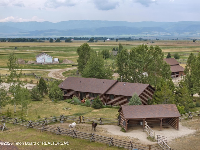 73657339 Summer Breeze Trl, Tetonia, ID 83452 - overview of rural landscape with a mountain backdrop