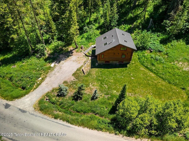 6250 W Paintbrush Trl, Wilson, WY 83014 - aerial view of property and surrounding area