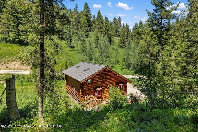 6250 W Paintbrush Trl, Wilson, WY 83014 - view of subject property featuring a forest