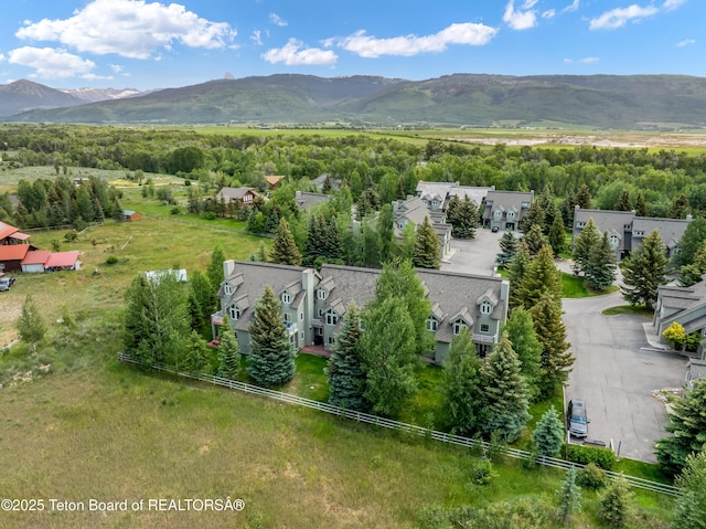 910 Powder Valley Rd Unit 20, Driggs, ID 83422 - drone / aerial view of a mountainous background