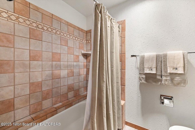3705 N Teton Dr # 914, Wilson, WY 83014 - full bath with shower / bath combination with curtain and toilet