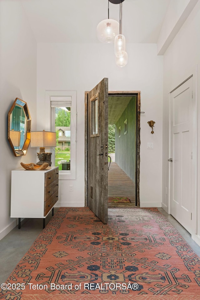 4345 Melody Ranch Dr, Jackson, WY 83001 - entryway with plenty of natural light
