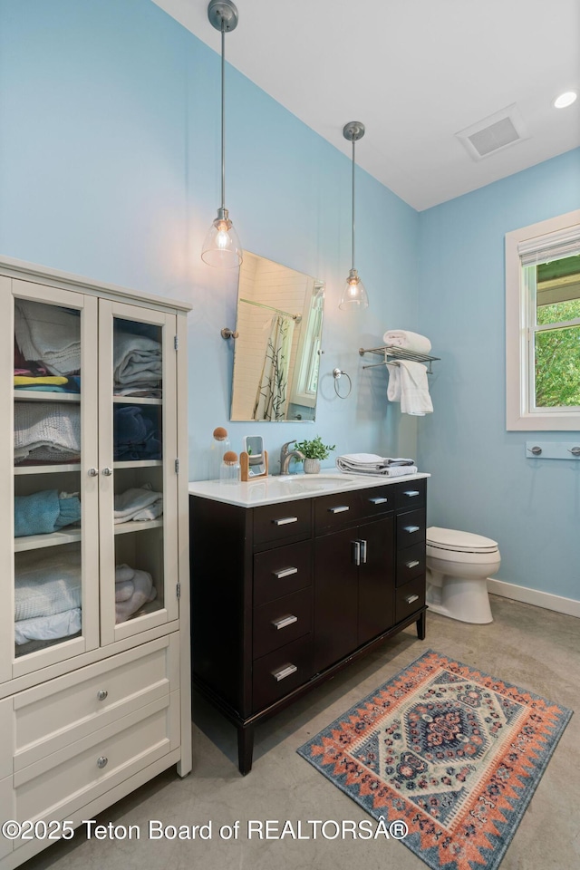 4345 Melody Ranch Dr, Jackson, WY 83001 - full bath featuring vanity and baseboards