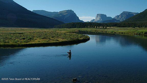 15 S Rainbow Dr, Cora, WY 82925 - water view with a mountainous background
