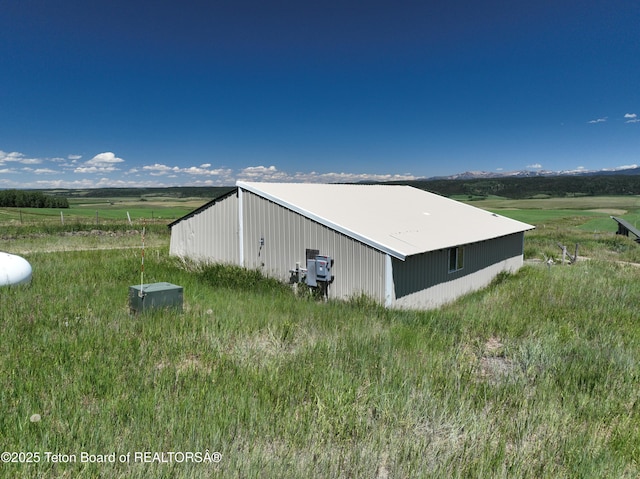 3525 W 13000 N, Felt, ID 83424 - view of pole building with a rural view