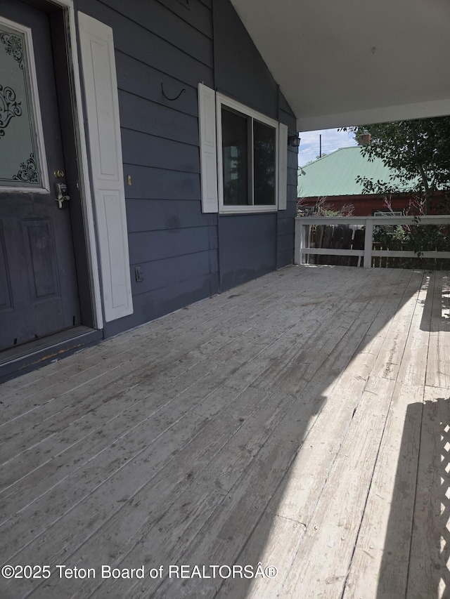 321 Smith Ave, Big Piney, WY 83113 - view of deck