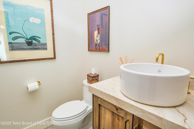 9632 Little Pine Ln, Victor, ID 83455 - bathroom featuring toilet and vanity