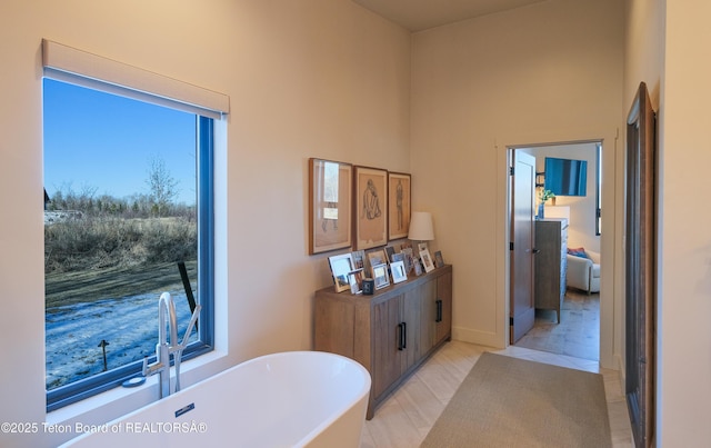 9632 Little Pine Ln, Victor, ID 83455 - full bath with a freestanding bath