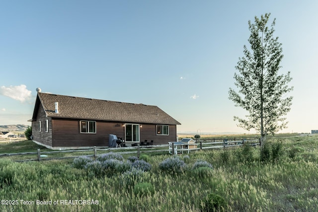 3 Healers, Pinedale, WY 82941 - back of property featuring roof with shingles