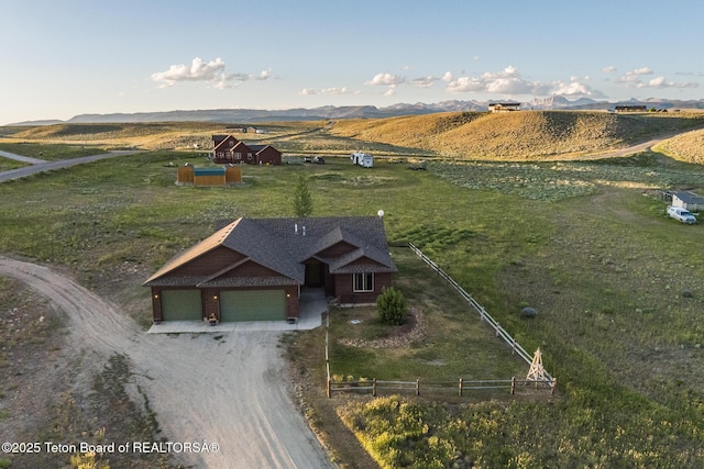 3 Healers, Pinedale, WY 82941 - overview of rural landscape featuring a mountainous background
