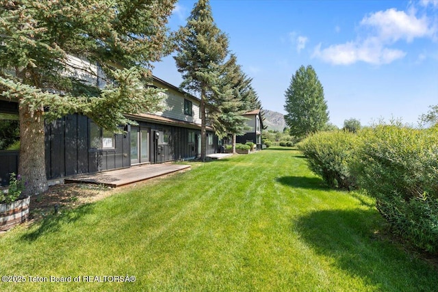 816 Powderhorn Ln Unit 816D, Jackson, WY 83001 - view of grassy yard