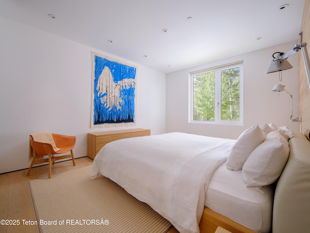 7970 N Granite Ridge Rd, Teton Village, WY 83025 - bedroom with wood finished floors