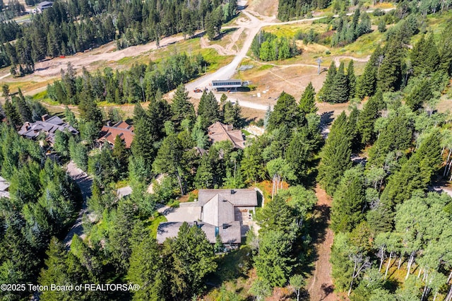7970 N Granite Ridge Rd, Teton Village, WY 83025 - aerial overview of property's location