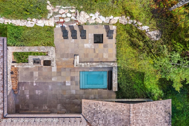 7970 N Granite Ridge Rd, Teton Village, WY 83025 - view from above of property