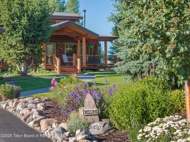 5100 Country Club Dr, Victor, ID 83455 - view of green lawn