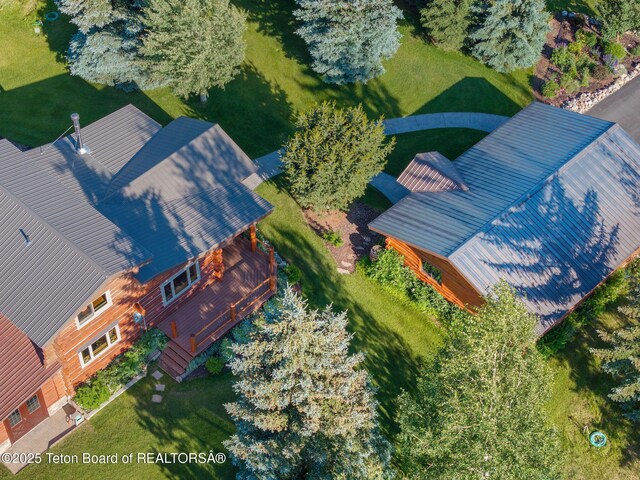 5100 Country Club Dr, Victor, ID 83455 - aerial view of property and surrounding area