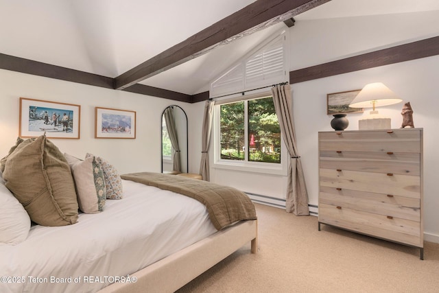 550 E Golf Creek Ln Unit 41, Jackson, WY 83001 - bedroom with light carpet and baseboard heating